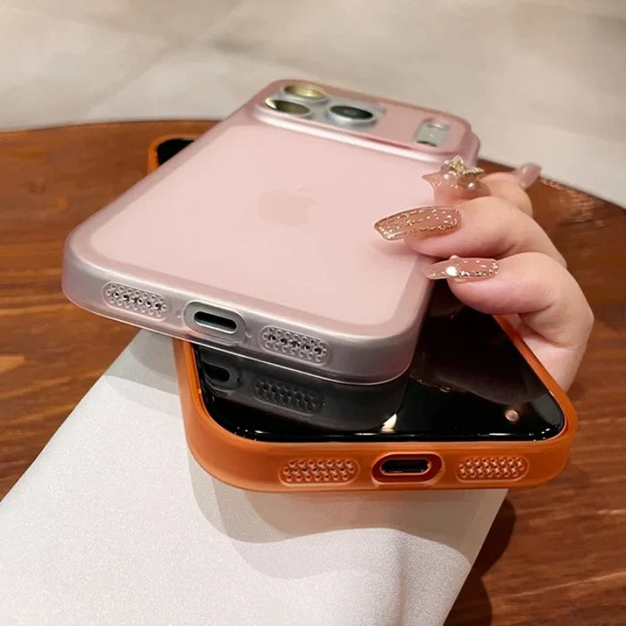 Official Matte Translucent Phone Case For iPhone PhoneShells