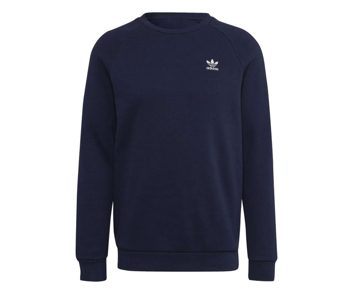adidas Originals Men's Adicolor Essentials Trefoil Crewneck Sweatshirt - Night Indigo runnwalk