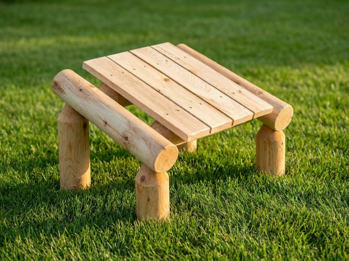 Outdoor Patio Footrest Cedar Creek Rustic Furniture