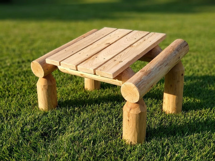 Outdoor Patio Footrest Cedar Creek Rustic Furniture
