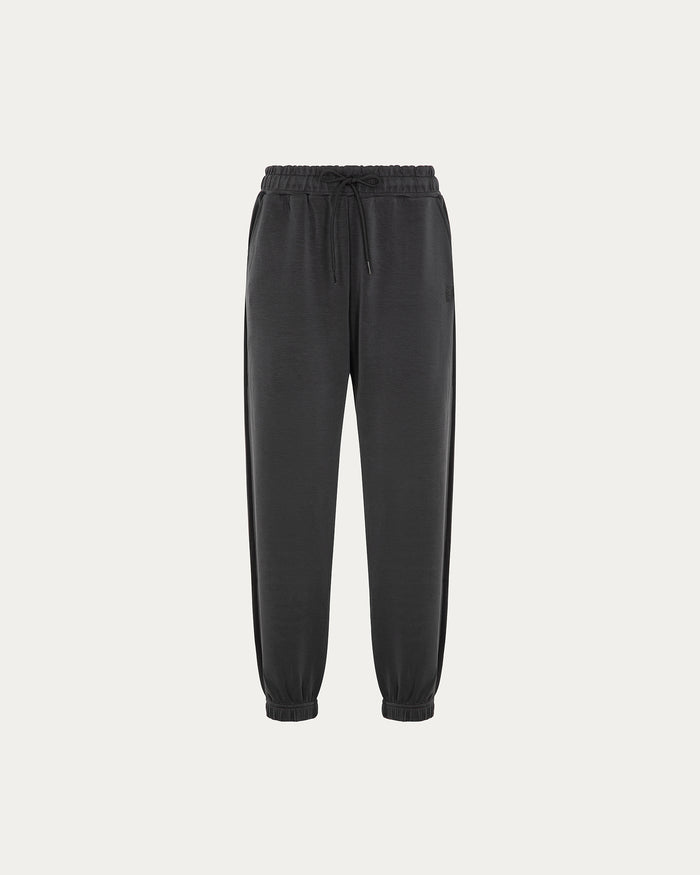 Pantalone jogger Mia - grigio scuro con laccio sottile