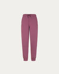 Pantalone jogger Zoe - vinaccia con cordoncino