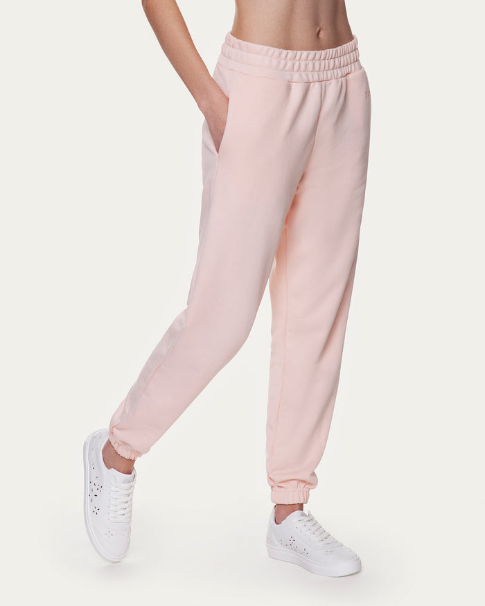 Pantaloni Atlantic sostenibili cipria