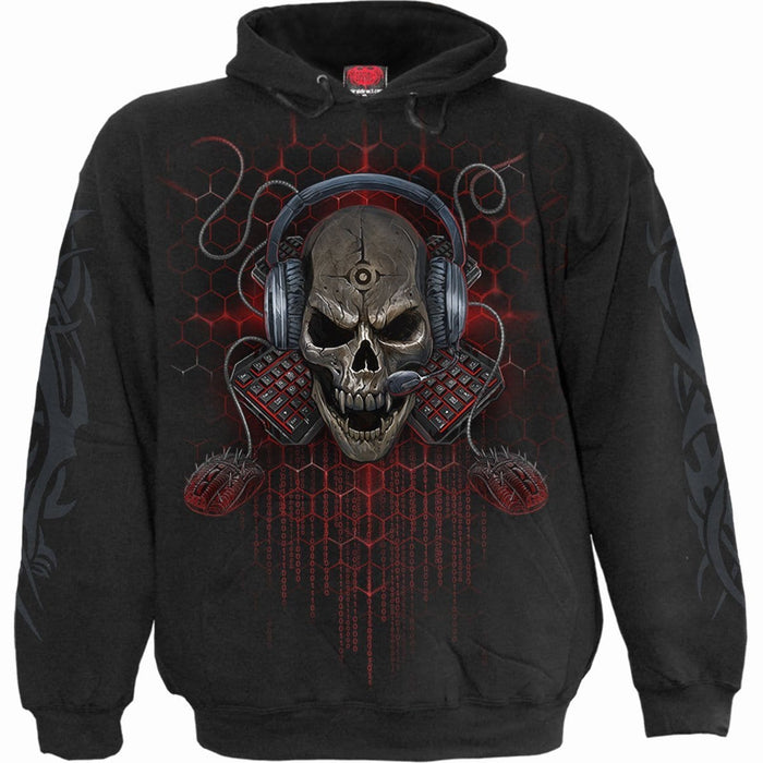 PC GAMER - Hoody Black Spiral USA