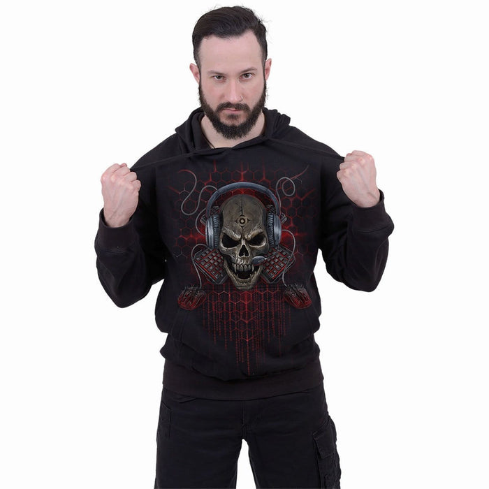 PC GAMER - Hoody Black Spiral USA