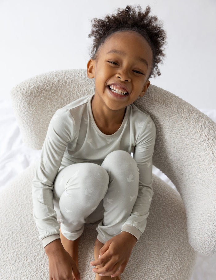Peace Bamboo Kids Pajama Set Elevated Faith
