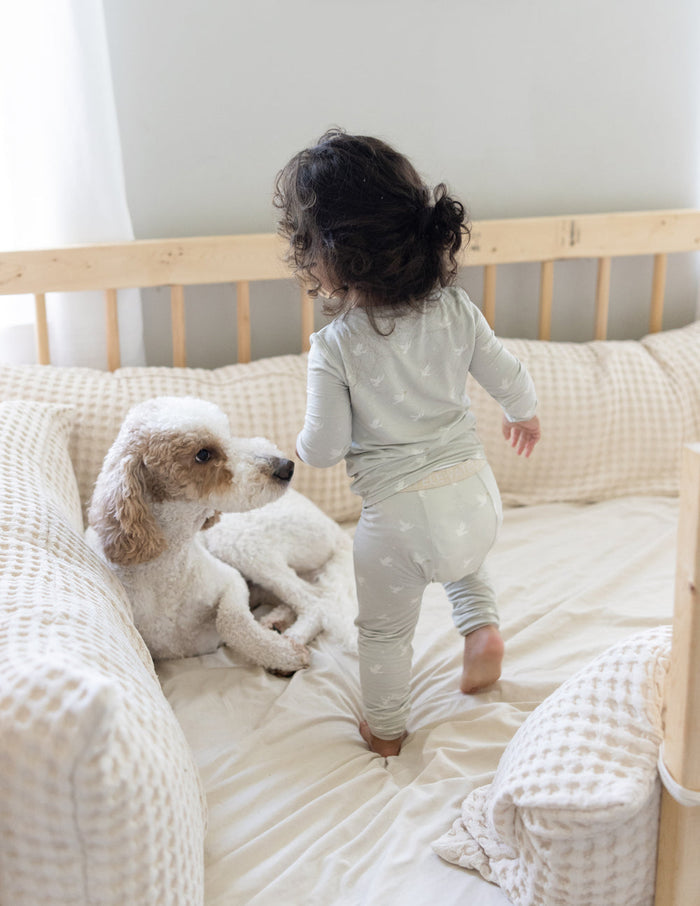 Peace Bamboo Kids Pajama Set Elevated Faith