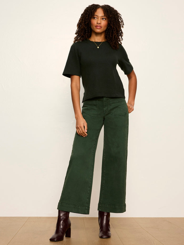 Perfect Sweater Tee Forest