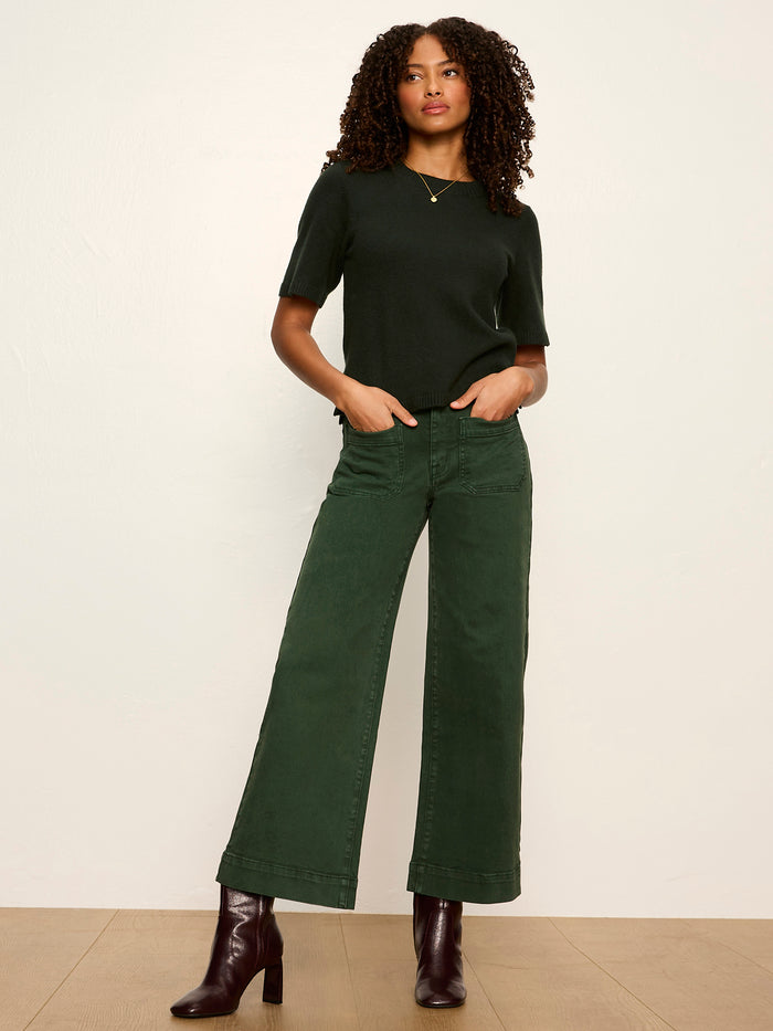 Perfect Sweater Tee Forest