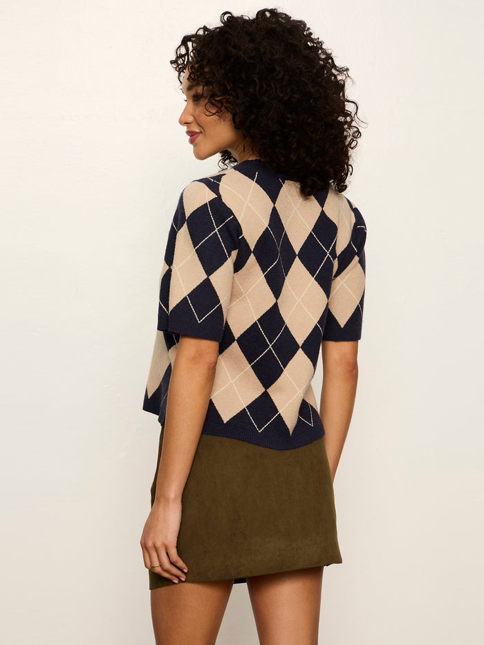 Perfect Sweater Tee Loma Argyle