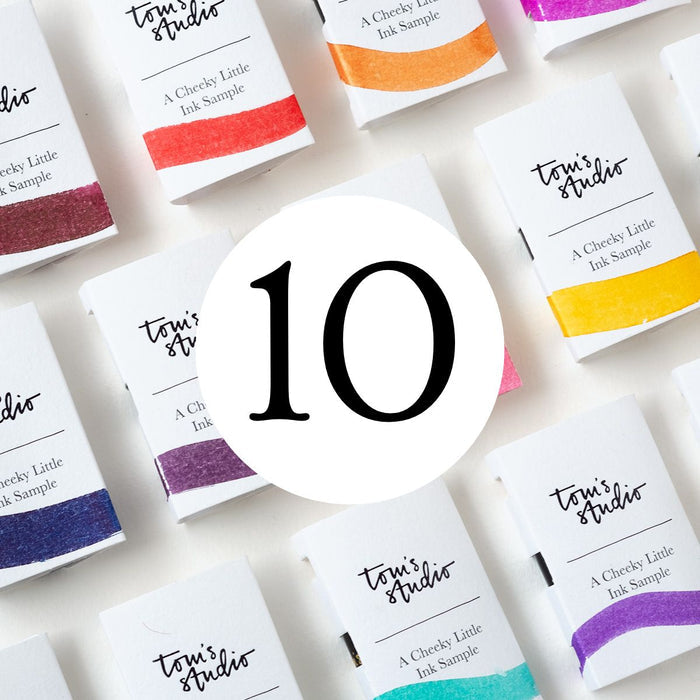 Pick 'n' Mix – buy 10 mini fountain pen inks