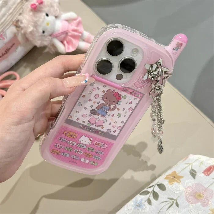 Pink Cute Hello Kitty Mobile Phone Case PhoneShells