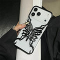 Plating Hollow Butterfly Pattern Case For iPhone PhoneShells