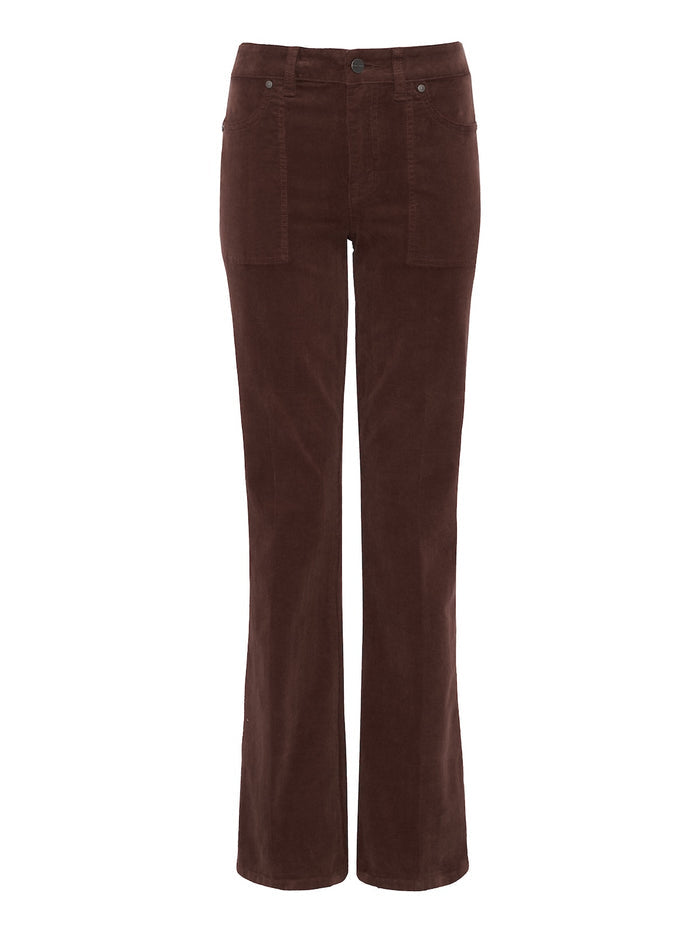 Play Date Corduroy Bootcut Pant Burnt Cocoa