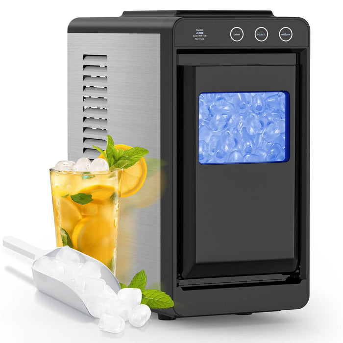 Portable Countertop Ice Maker – 8 Cubes/6 Min, Self-Cleaning DailySale