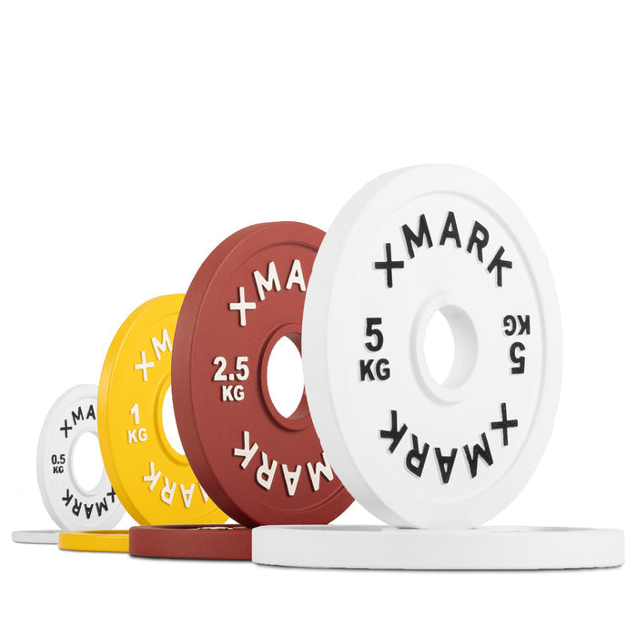 Powerlifting Calibrated Steel Plates (kg) XMARK