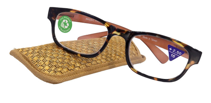Premium Reading Glasses High End Reading Glass +1.25 to +6.00 magnifying glasses, Square. optical Frames NY Fifth Avenue
