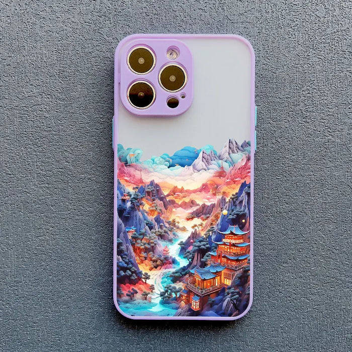 Printing Landscape Phone case For iPhone PhoneShells