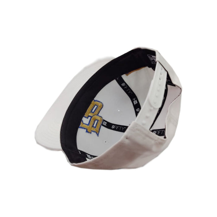 Puerto Rico Snapback White/M. Gold hats Peligro Sports