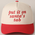 Put It On Santa's Tab Trucker Hat Ivy + Cloth