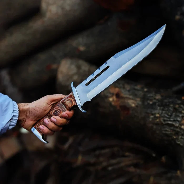Rambo Knife: The Ultimate D2 Steel Survival Knife cskforged