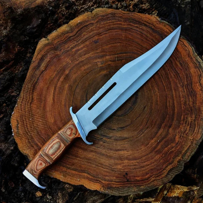 Rambo Knife: The Ultimate D2 Steel Survival Knife cskforged