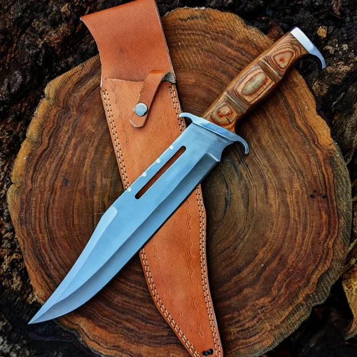 Rambo Knife: The Ultimate D2 Steel Survival Knife cskforged