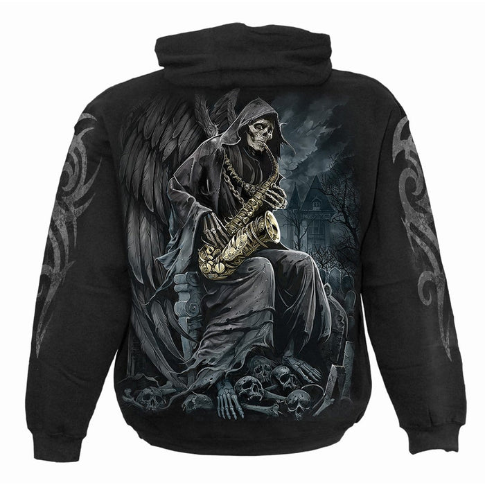 REAPER BLUES - Hoody Black Spiral USA