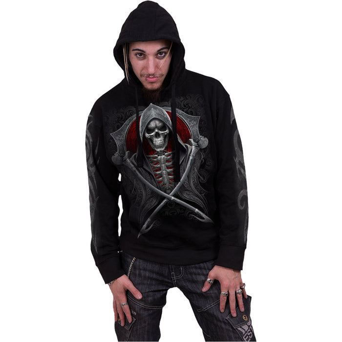 REAPER'S PORTAL - Hoody Black Spiral USA