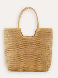 Ring Handle Woven Tote LINTICO