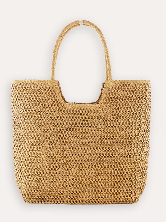 Ring Handle Woven Tote LINTICO