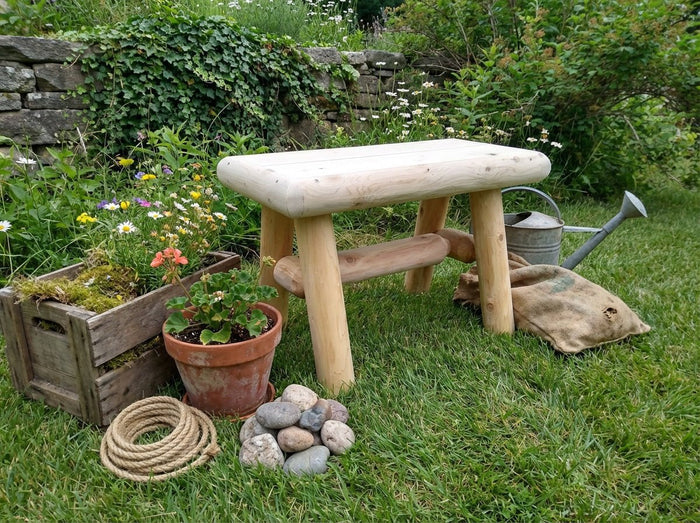 Rustic Wooden Outdoor Garden Bench Cedar Creek Rustic Furniture