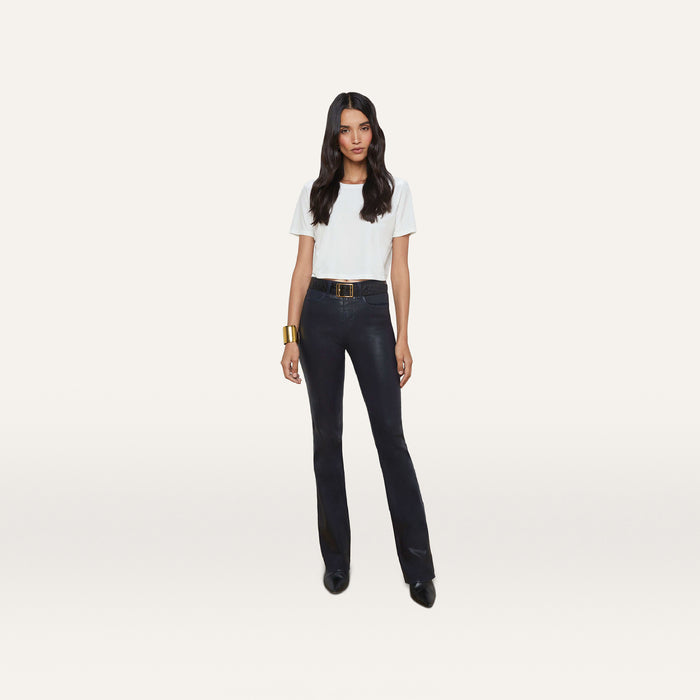 wax coated jean L'AGENCE