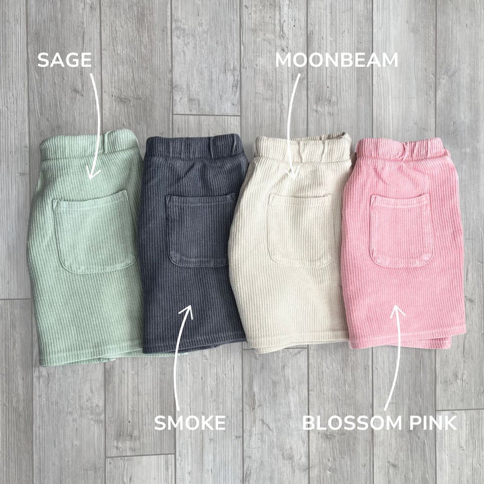 Sage Corded Shorts Ivy + Cloth
