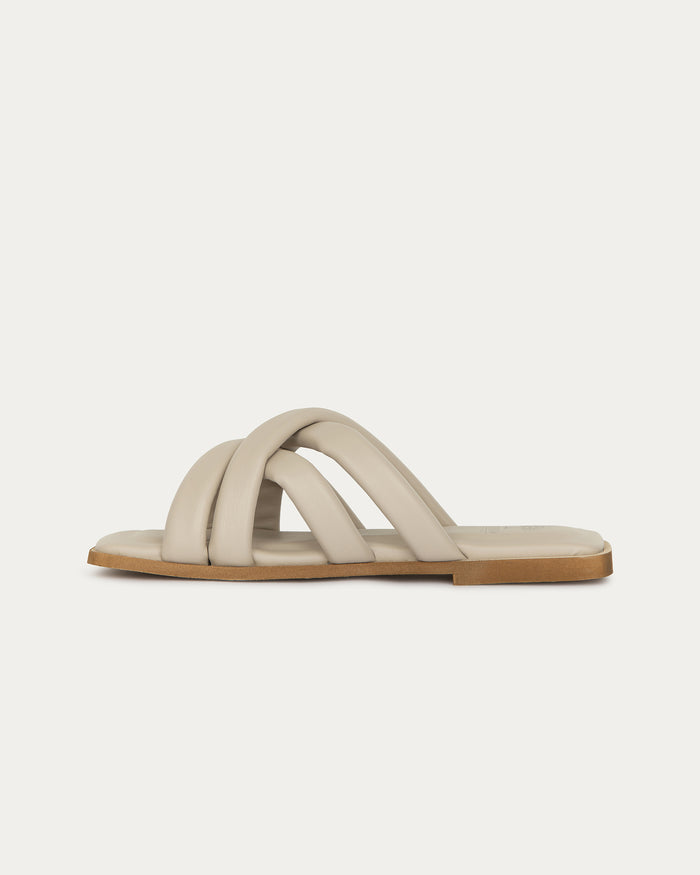 Sandali Capri beige, vegani ecologici