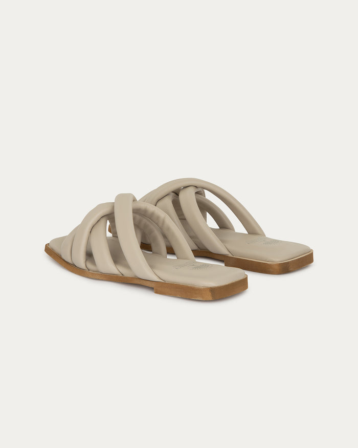Sandali Capri beige, vegani ecologici