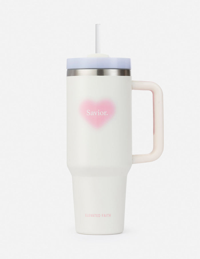 Savior 40 oz Tumbler Elevated Faith