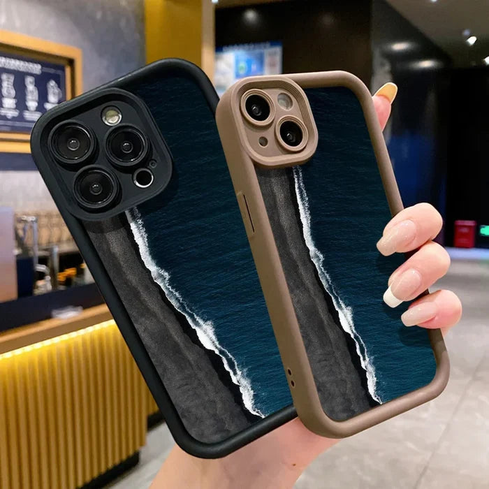 Sea Wave Soft Silicone Phone Case PhoneShells