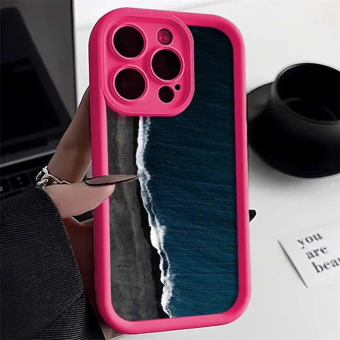 Sea Wave Soft Silicone Phone Case PhoneShells