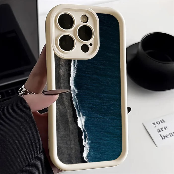 Sea Wave Soft Silicone Phone Case PhoneShells