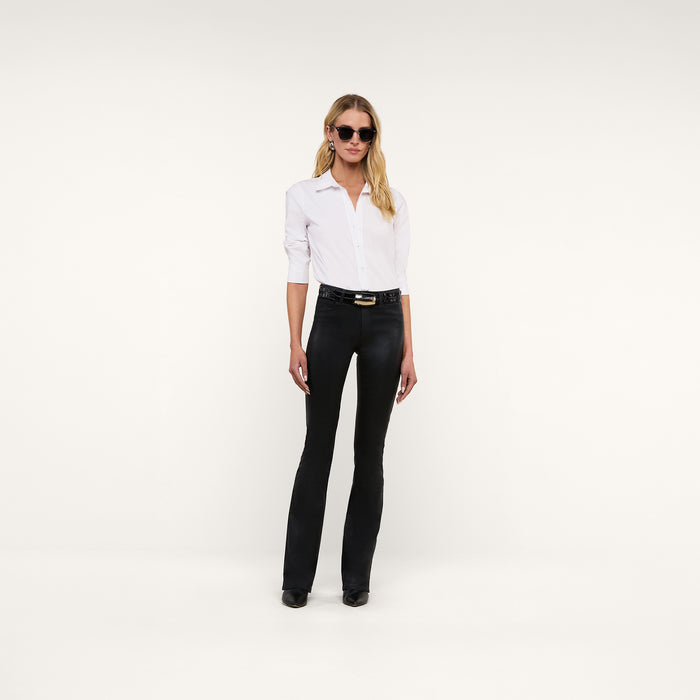 wax coated jean L'AGENCE