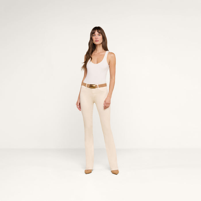 wax coated jean L'AGENCE