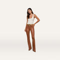 wax coated jean L'AGENCE