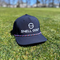 SG Rope Snapback Golf Hat Hats Snell Golf Navy Blue/Multi rope