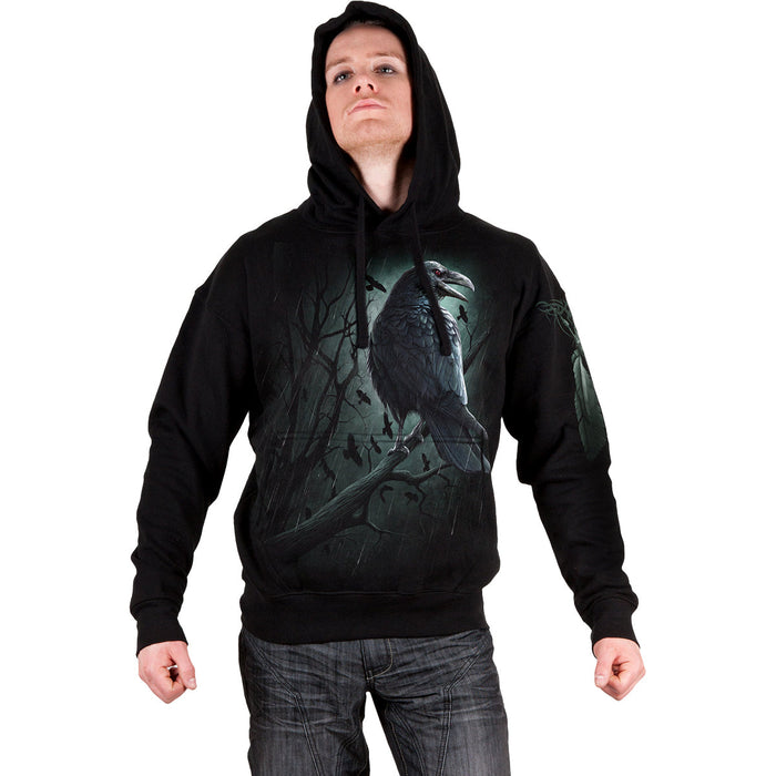 SHADOW RAVEN - Hoody Black Spiral USA