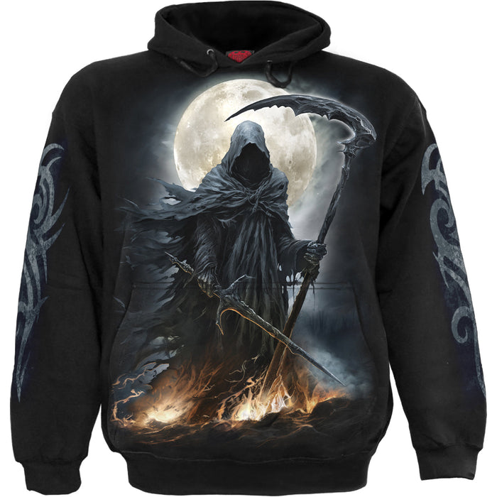 SHADOW RIDER - Hoody Black Spiral USA