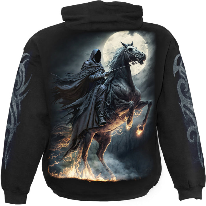 SHADOW RIDER - Hoody Black Spiral USA