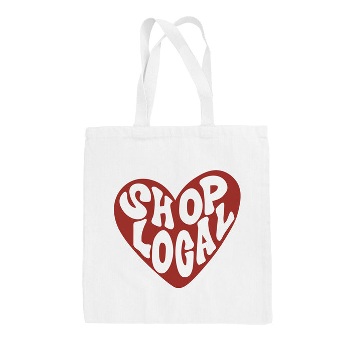 Shop Local Red Heart Tote Bag Ivy + Cloth