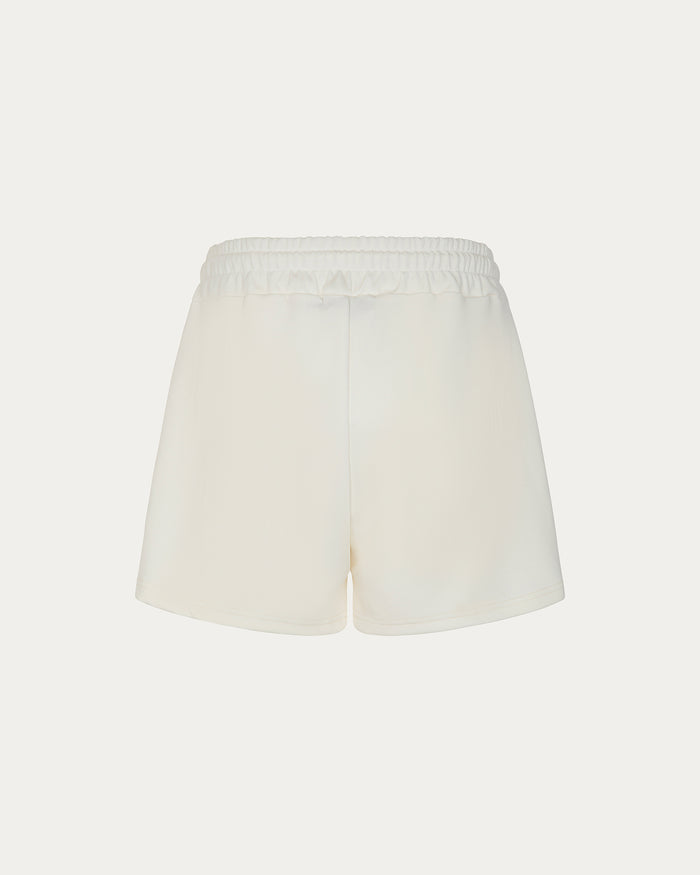 Shorts larghi donna panna