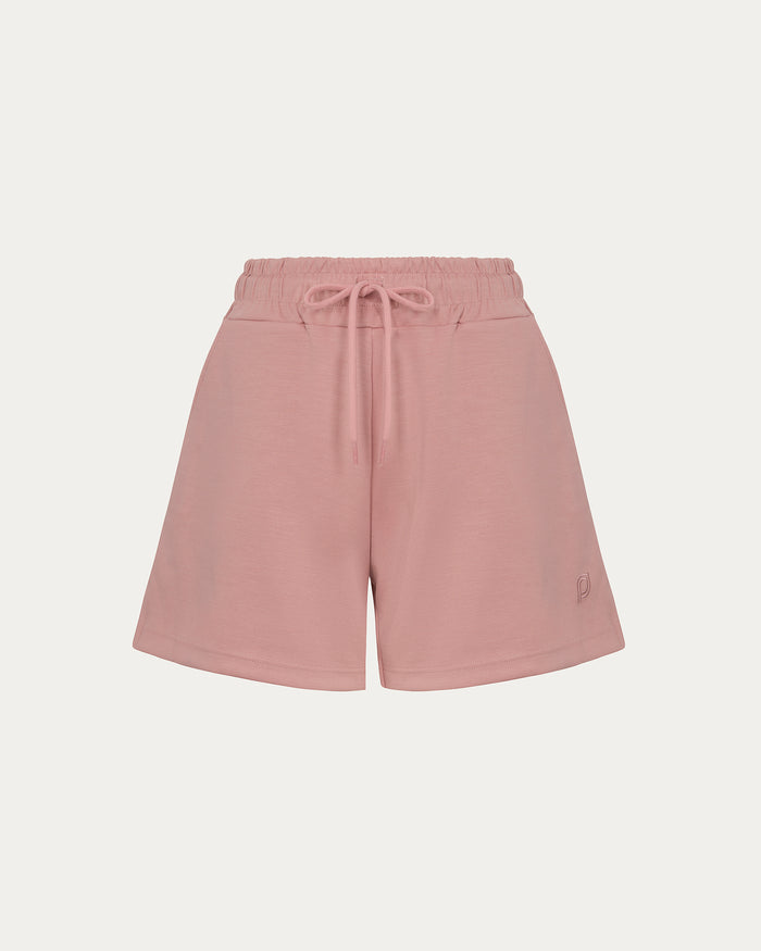 Shorts larghi donna rosa